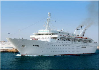 Coral cruise ship