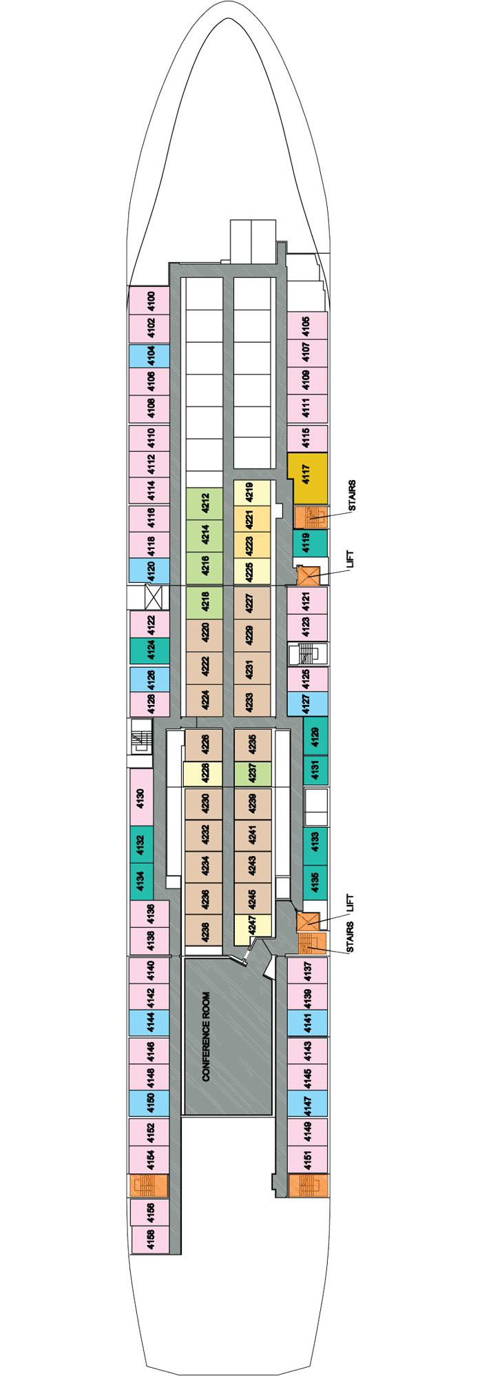 Easy Cruise Life deck plans blueprint
