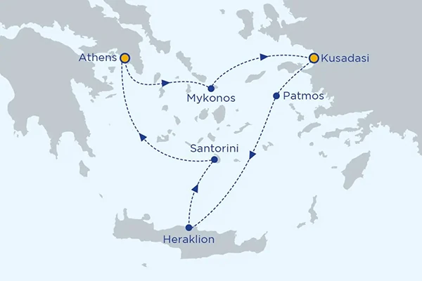 short greek cruises