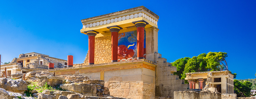 Minoan Palace of Knossos :1st European Civilisation